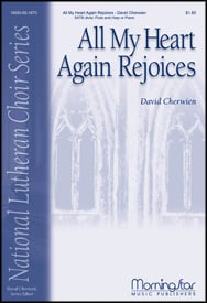 All My Heart Again Rejoices SATB choral sheet music cover Thumbnail